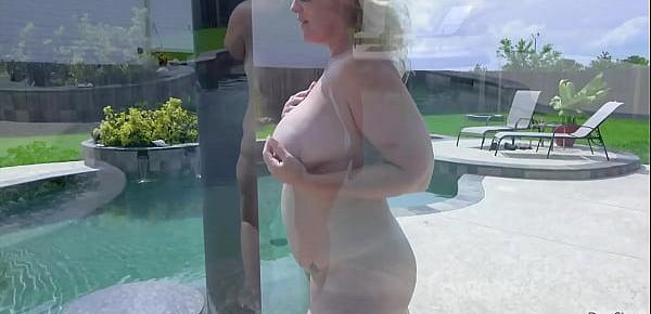 trendsPlaying Naked in the Pool with Dildo